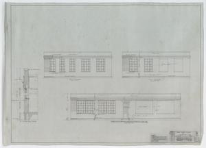Primary view of object titled 'Manual Training Building For Stamford High School, Stamford, Texas: Elevation Renderings'.