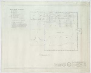 Bookstore, Post Office & Social Hall For McMurry College, Abilene, Texas: Floor Plan