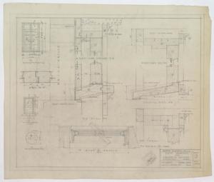 Primary view of object titled 'Business Building, Abilene, Texas: Jamb, Sill, & Sash Renderings'.