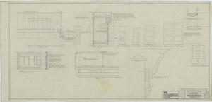 Primary view of object titled 'Pender Co. Building, Abilene, Texas: Miscellaneous Details'.