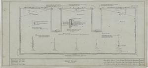 Primary view of object titled 'Two Story Business Building, Abilene, Texas: Roof Plan'.