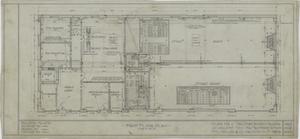 Two Story Business Building, Abilene, Texas: First Floor Plan