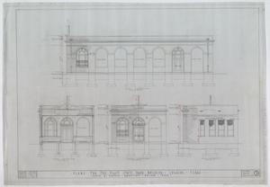 First State Bank, Loraine, Texas: Elevation Renderings
