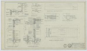 Primary view of object titled 'Vernon Daily Record, Vernon, Texas: Roof Framing Plan & Elevation Renderings'.