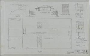 Primary view of object titled 'Two Story Store Building, Abilene, Texas: Roof Plan'.