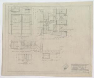 Primary view of object titled 'Business Building, Abilene, Texas: Door Details'.