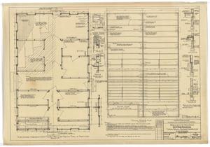 Primary view of object titled 'Army Mobilization Buildings: Typical Framing Plan'.