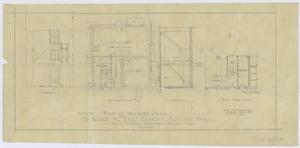Primary view of object titled 'Prairie Oil and Gas Company Office Building, Eastland, Texas: Basement Floor Plan'.