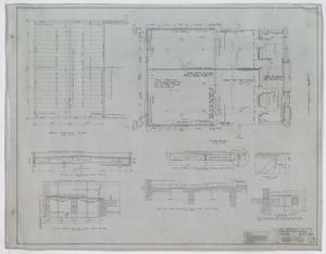Primary view of object titled 'Stamford High School Addition, Stamford, Texas: Floor & Roof Framing Plans'.