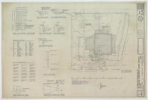 Primary view of object titled 'Administration Building, Abilene, Texas: Plot Plan'.