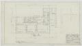 Technical Drawing: Bryan Air Force Base Housing: Floor Plan
