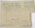 Thumbnail image of item number 1 in: 'Pipkin's Grocery Co, Eastland, Texas: Foundation Plan'.