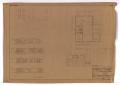Technical Drawing: Abilene Air Force Base: Floor Plan, Elevations, & Schedules