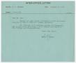 Thumbnail image of item number 1 in: '[Letter from T. L. James to D. W. Kempner, October 19, 1949]'.