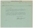 Letter: [Letter from T. L. James to D. W. Kempner, April 1, 1948]