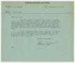 Primary view of [Letter from T. L. James to D. W. Kempner, November 29, 1948]