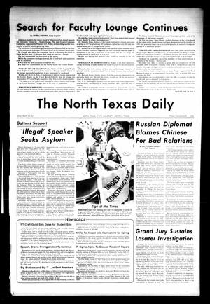 The North Texas Daily (Denton, Tex.), Vol. 62, No. 52, Ed. 1 Friday, December 1, 1978