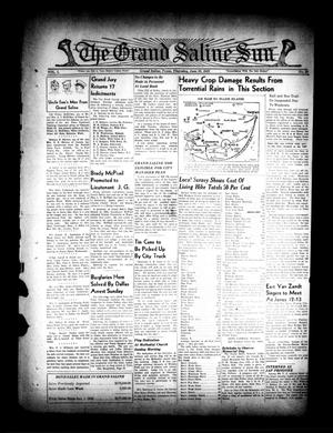 The Grand Saline Sun (Grand Saline, Tex.), Vol. 50, No. 30, Ed. 1 Thursday, June 10, 1943