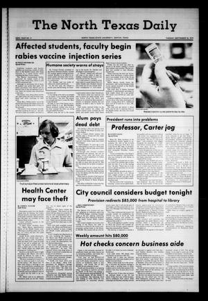 The North Texas Daily (Denton, Tex.), Vol. 63, No. 9, Ed. 1 Tuesday, September 18, 1979