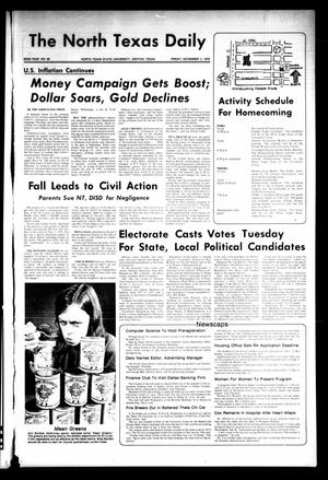 The North Texas Daily (Denton, Tex.), Vol. 62, No. 38, Ed. 1 Friday, November 3, 1978