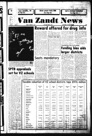 Primary view of object titled 'Van Zandt News (Wills Point, Tex.), Vol. 3, No. 34, Ed. 1 Sunday, January 27, 1985'.
