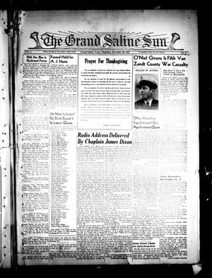 The Grand Saline Sun (Grand Saline, Tex.), Vol. 50, No. 2, Ed. 1 Thursday, November 26, 1942