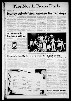 The North Texas Daily (Denton, Tex.), Vol. 65, No. 110, Ed. 1 Friday, April 30, 1982