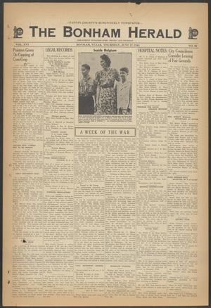 The Bonham Herald (Bonham, Tex.), Vol. 16, No. 90, Ed. 1 Thursday, June 17, 1943