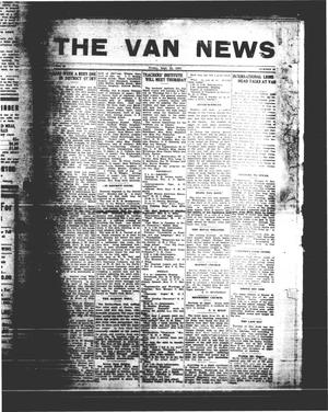 The Van News (Wills Point, Tex.), Vol. [3], No. 39, Ed. 1 Friday, September 25, 1931