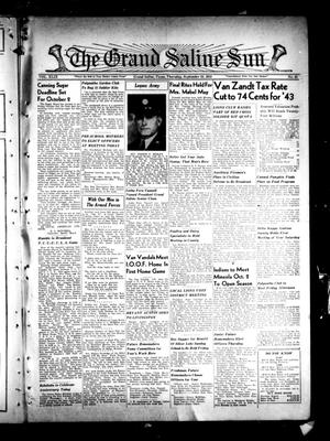 The Grand Saline Sun (Grand Saline, Tex.), Vol. 49, No. 45, Ed. 1 Thursday, September 24, 1942
