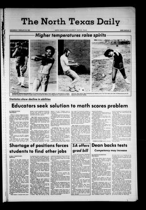 The North Texas Daily (Denton, Tex.), Vol. 63, No. 77, Ed. 1 Wednesday, February 20, 1980