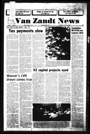 Van Zandt News (Wills Point, Tex.), Vol. 3, No. 31, Ed. 1 Sunday, January 6, 1985