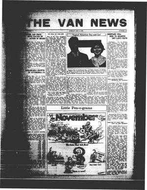 The Van News (Wills Point, Tex.), Vol. 3, No. 50, Ed. 1 Tuesday, November 3, 1931