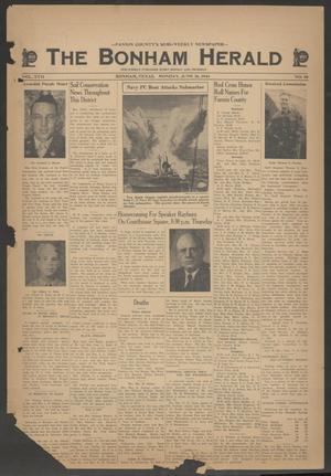 The Bonham Herald (Bonham, Tex.), Vol. 17, No. 93, Ed. 1 Monday, June 26, 1944