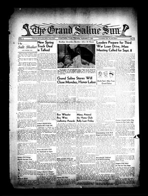 The Grand Saline Sun (Grand Saline, Tex.), Vol. 50, No. 41, Ed. 1 Thursday, September 2, 1943