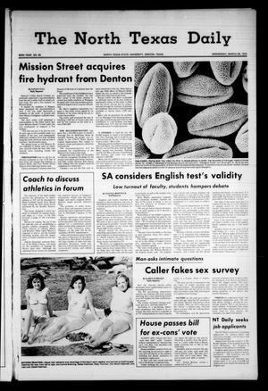 The North Texas Daily (Denton, Tex.), Vol. 62, No. 90, Ed. 1 Wednesday, March 28, 1979