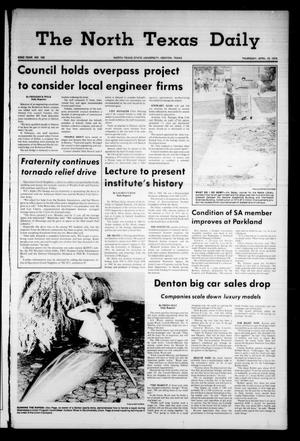 The North Texas Daily (Denton, Tex.), Vol. 62, No. 102, Ed. 1 Thursday, April 19, 1979