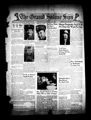 Primary view of object titled 'The Grand Saline Sun (Grand Saline, Tex.), Vol. 50, No. 20, Ed. 1 Thursday, April 1, 1943'.