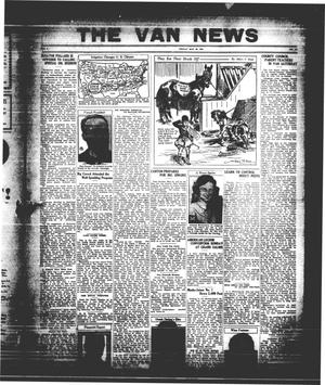 The Van News (Wills Point, Tex.), Vol. 3, No. 22, Ed. 1 Friday, May 29, 1931