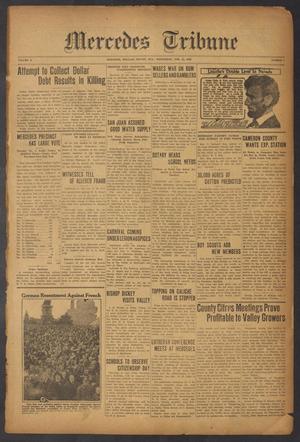 Mercedes Tribune (Mercedes, Tex.), Vol. 10, No. 1, Ed. 1 Wednesday, February 14, 1923