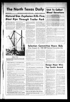 The North Texas Daily (Denton, Tex.), Vol. 62, No. 32, Ed. 1 Wednesday, October 25, 1978