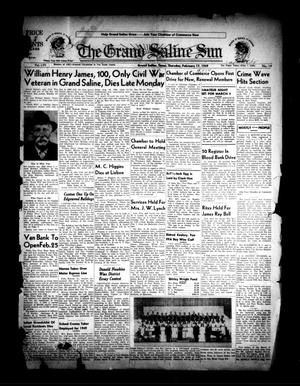 The Grand Saline Sun (Grand Saline, Tex.), Vol. 57, No. 14, Ed. 1 Thursday, February 17, 1949