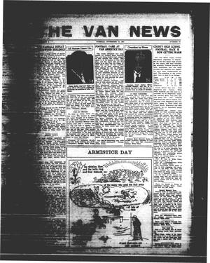 The Van News (Wills Point, Tex.), Vol. 3, No. 52, Ed. 1 Tuesday, November 10, 1931