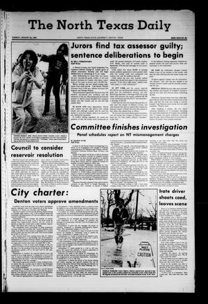 The North Texas Daily (Denton, Tex.), Vol. 63, No. 60, Ed. 1 Tuesday, January 22, 1980