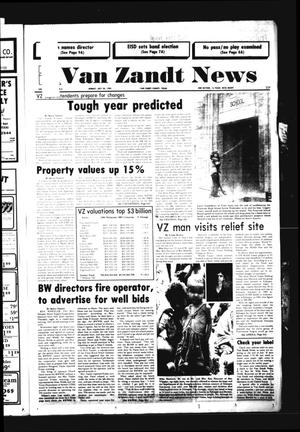 Van Zandt News (Wills Point, Tex.), Vol. 4, No. 8, Ed. 1 Sunday, July 28, 1985