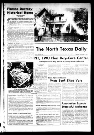 The North Texas Daily (Denton, Tex.), Vol. 61, No. 54, Ed. 1 Tuesday, December 6, 1977