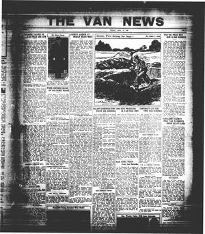 The Van News (Wills Point, Tex.), Vol. [3], No. [19], Ed. 1 Friday, May 8, 1931