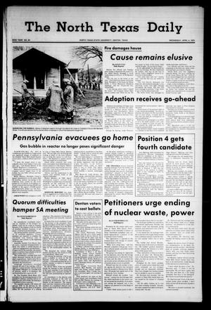 The North Texas Daily (Denton, Tex.), Vol. 62, No. 94, Ed. 1 Wednesday, April 4, 1979