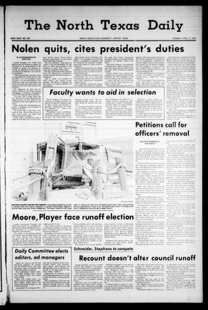 The North Texas Daily (Denton, Tex.), Vol. 62, No. 100, Ed. 1 Tuesday, April 17, 1979