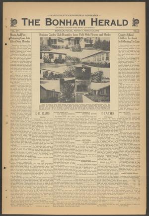 The Bonham Herald (Bonham, Tex.), Vol. 16, No. 65, Ed. 1 Monday, March 22, 1943